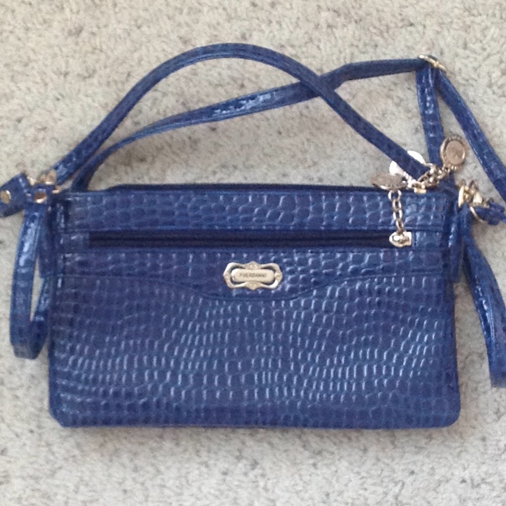 Fuerdanni Deep Blue Purse